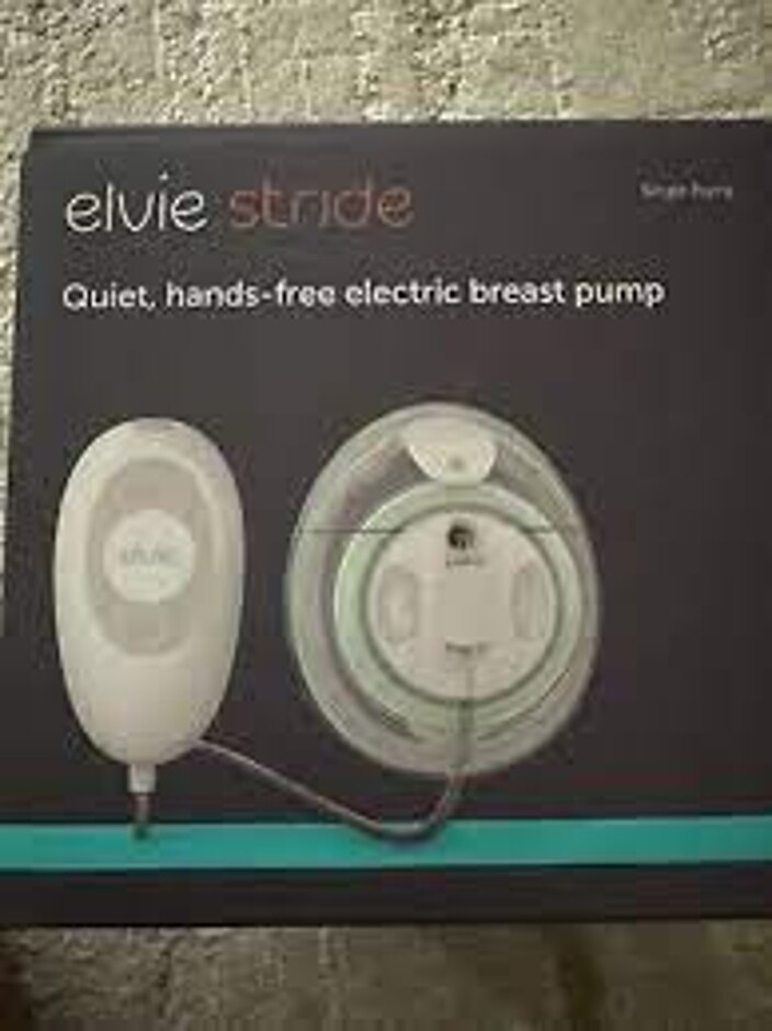Elvie Stride | Single Electric Breast Pump - Breast Pump Hands Free - Wearable Breast Pump