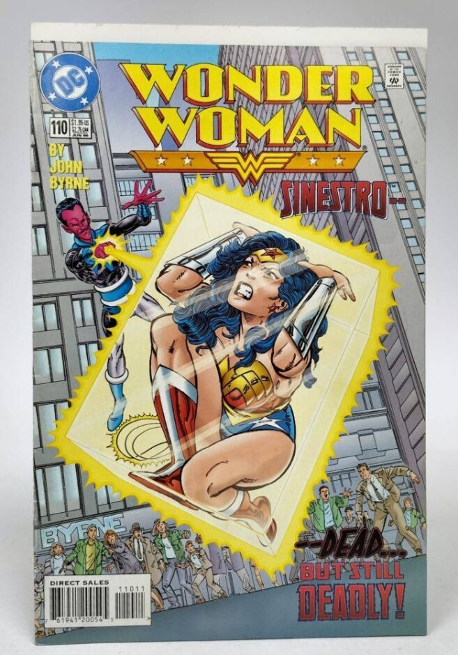 Wonder Woman #110 - 1999 'sinestro'.