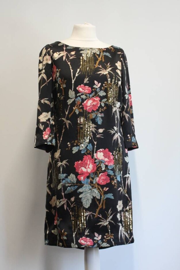 Monsoon Dress Black Size: 8