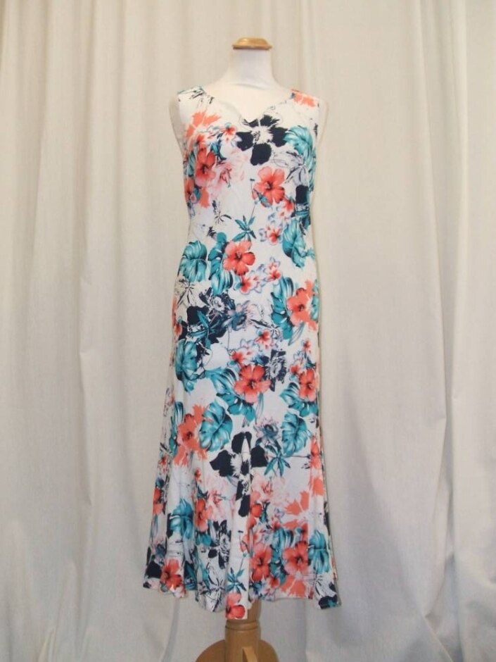 Julipa Casual Midi Dress Multi-coloured Size: 12