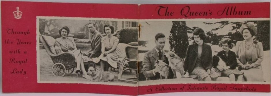 The Queen's Album: A Collection Of Intimate Royal Snapshots (1950 Booklet, Rare)