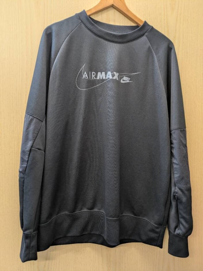 Nike Sweatshirt Black Size: L