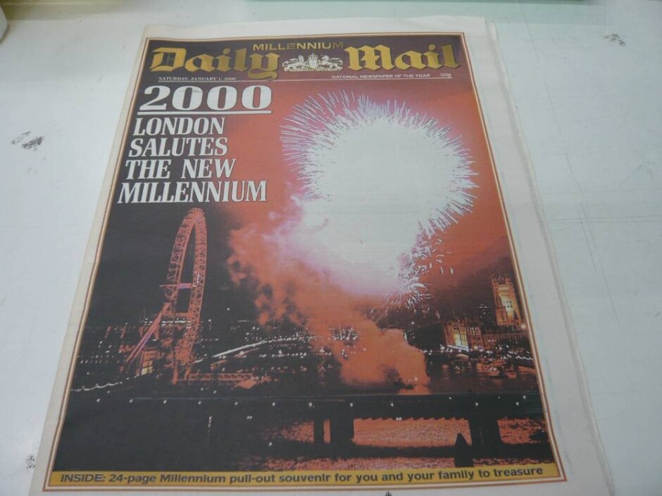 Daily Mail : Millennium Edition : January 1st 2000