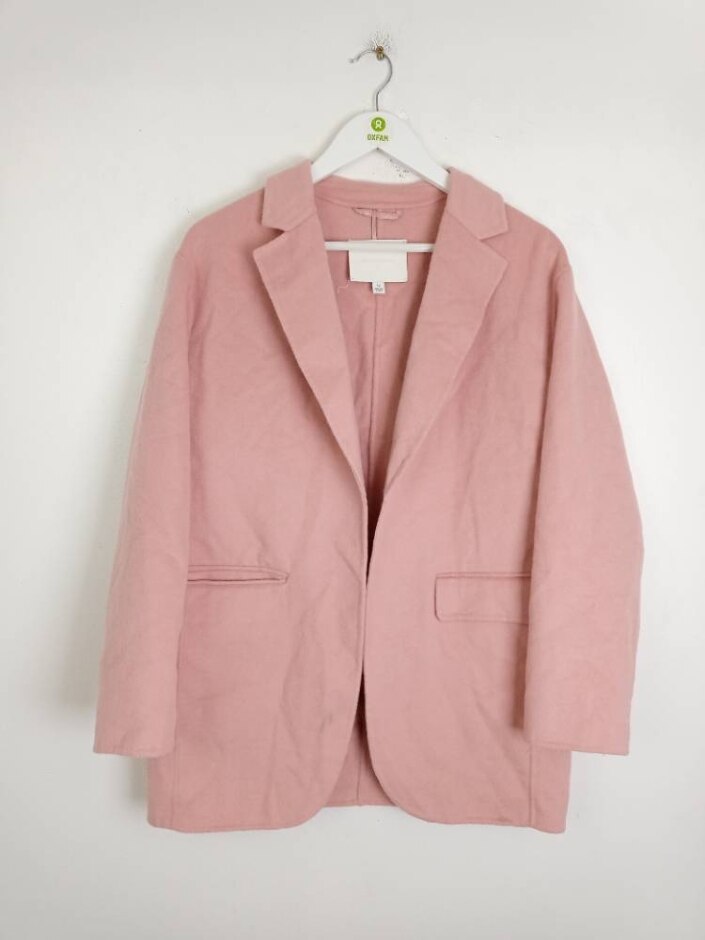 Autograph Soft Blazer Jacket Pink Size: 12