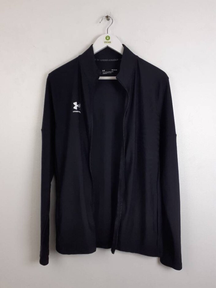 Under Armour Men's Full Zip Track Top Black Size: M