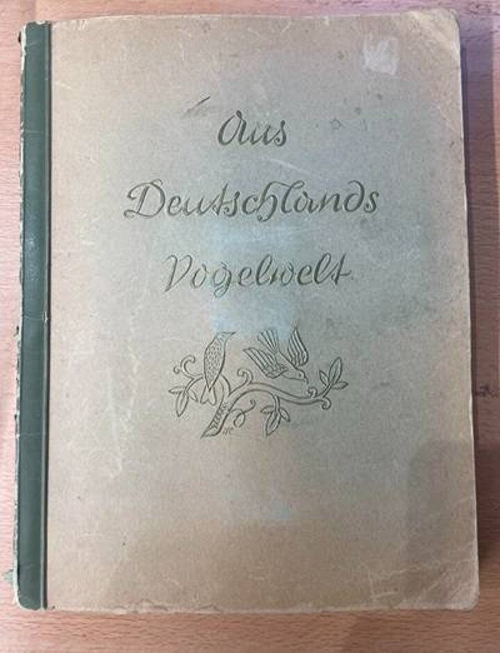 Bird Cigarette Cards - German Birds Aus Deutschlands Vogelwelt 1936 (109 Pages Text In German)