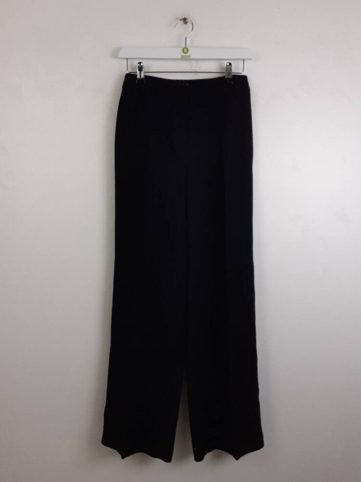 Phase Eight Women's Straight Tailored Trousers Black Size: 8