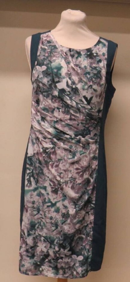 Kaliko Sleeveless Dress Green Size: 10