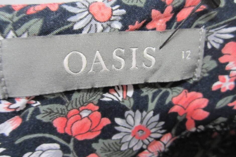 Oasis  Floral Patterned Dress Multicoloured Size: 12