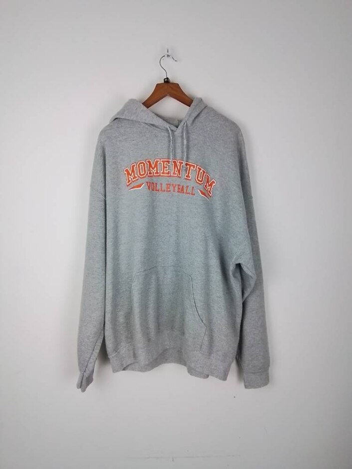 Momentum Hoodie Light Grey Size: Xl