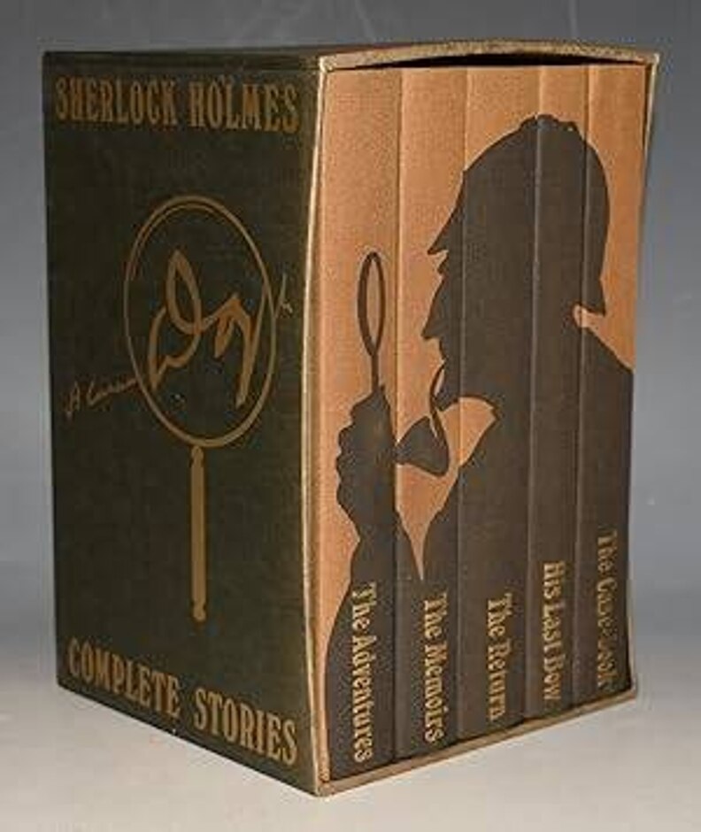 Sherlock Holmes Complete Stories: Folio Society 5 Volume Box Set