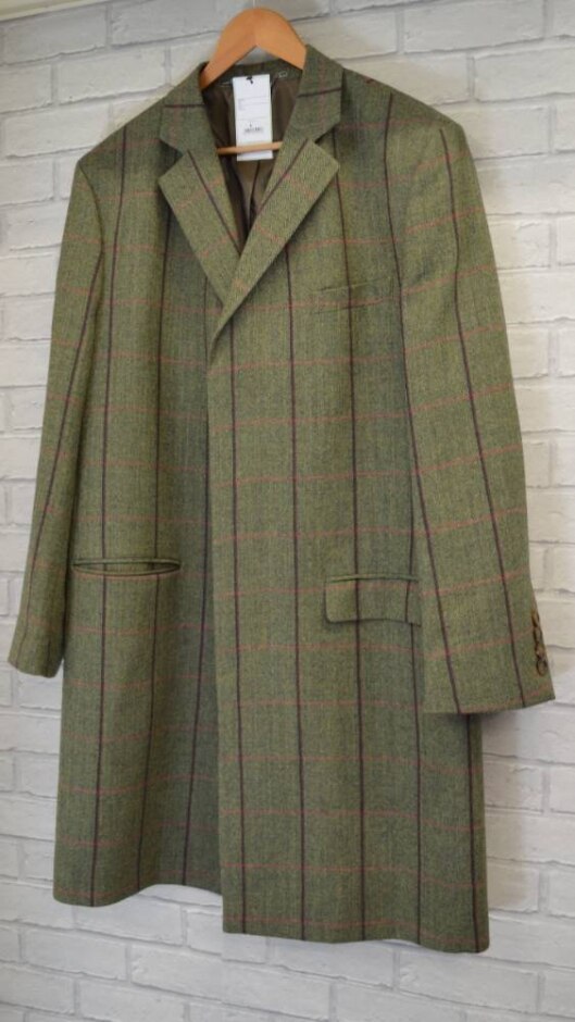 Samuel Windsor Wool Coat  Green  Size: One Size