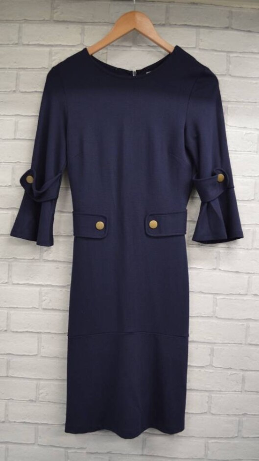 Warehouse  Dress  Blue  Size: 6