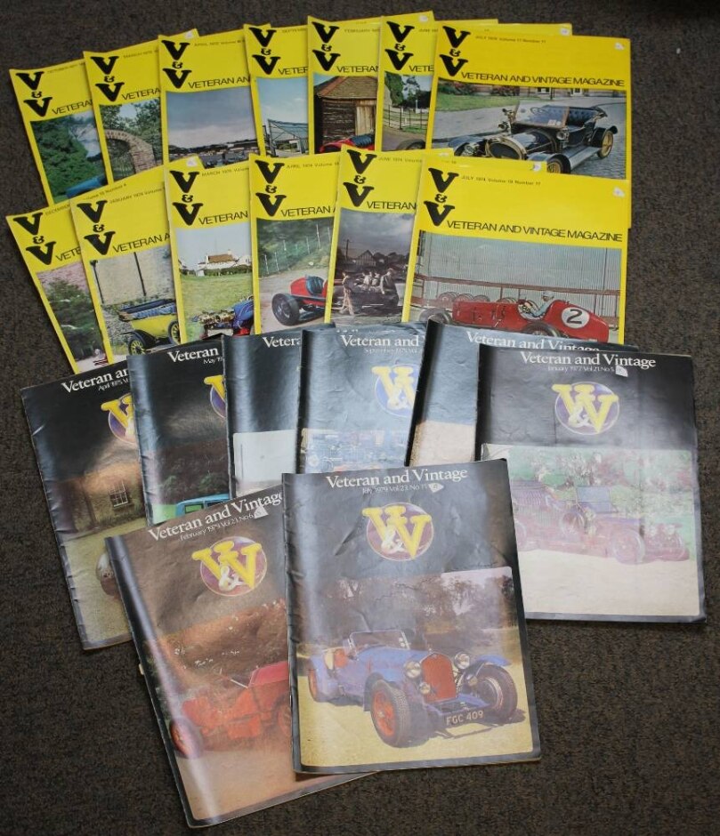 Veteran And Vintage Magazines (bundle 0f 21)