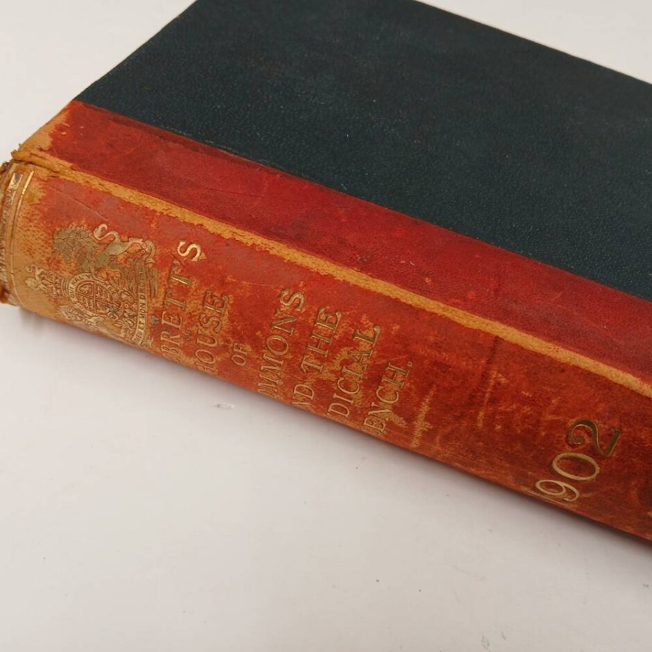 Debrett's House Of Commons And The Judicial Bench - 1902   -  Leather Bound With Great Old Adverts