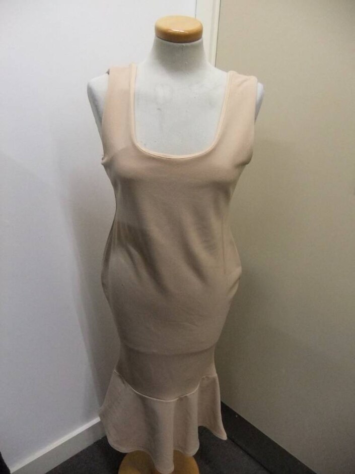 Missguided Dress Peach Size: 14