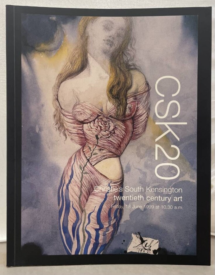Christie's Twentieth Century Art. Auction Sale Catalogue June 1999