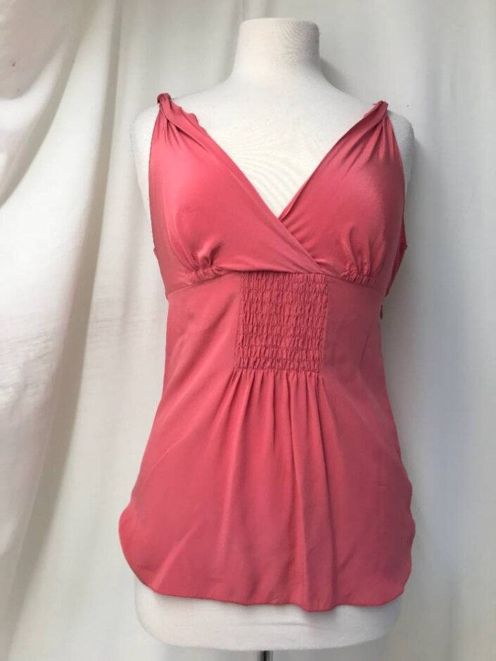 Jigsaw Camisole Vest Top Pink Coral Size: 10