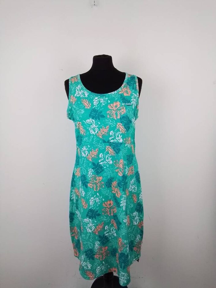 Colombia   Midway Bay Dress Top Floral Green  Size: L