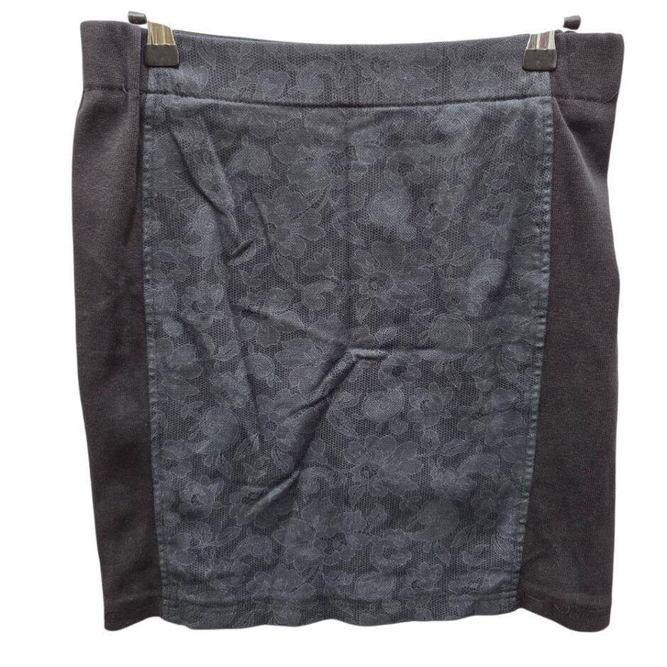 Topshop Skirt Navy Size: 10