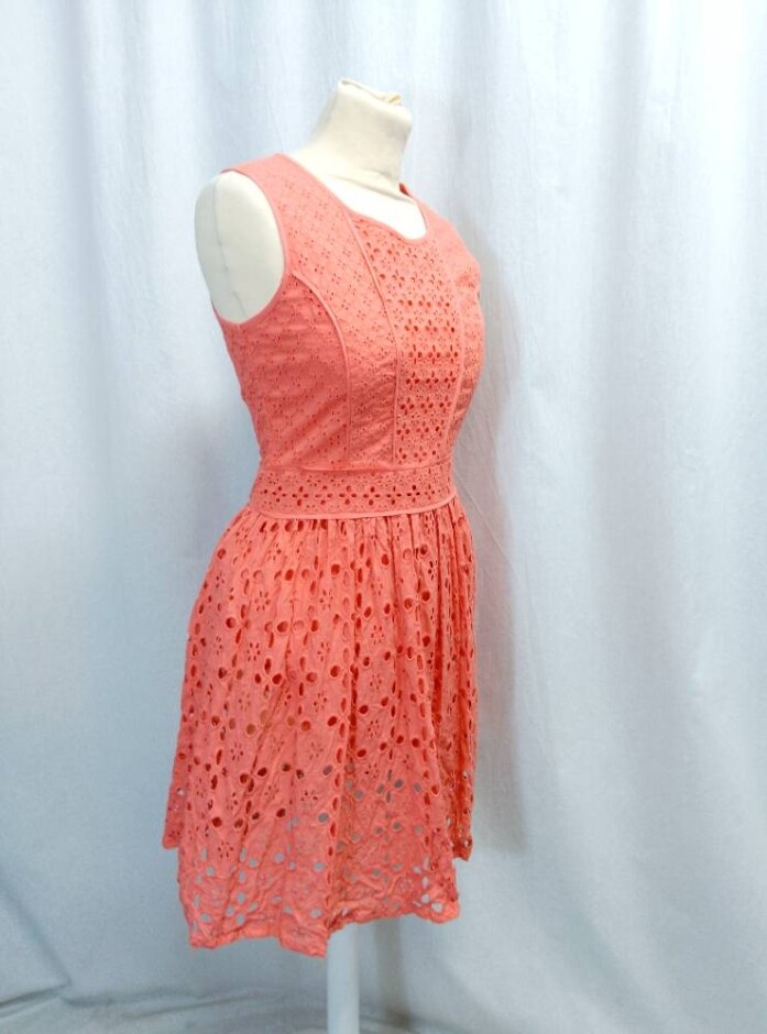 Yumi New Summer Dress Coral Size: 10
