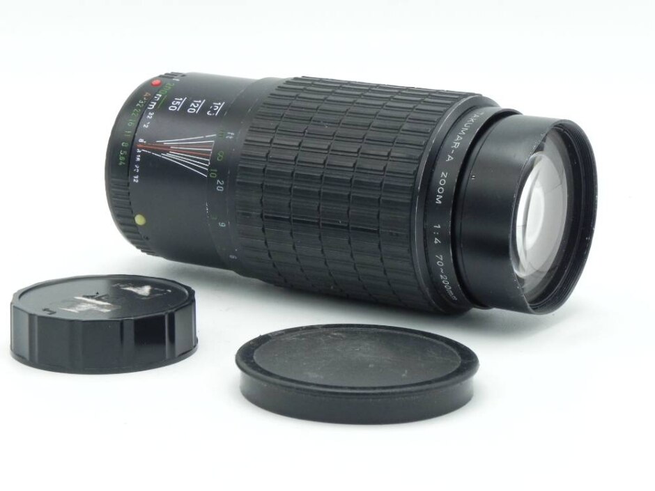 Pentax Takumar-a Zoom 1:4 70-200mm Zoom Lens - Dented Filter Ring