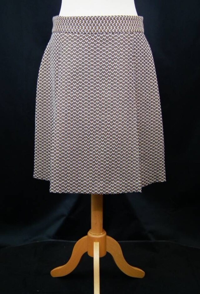 Marks & Spencer Mini A-line Skirt Brown Size: 12
