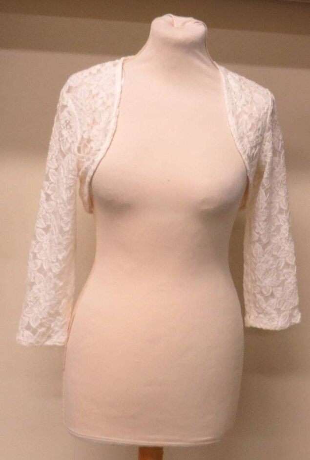 Debut Bolero White Size: 12