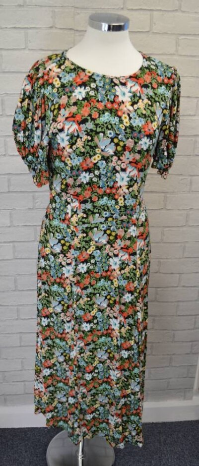 M&s X Ghost  Dress  Floral  Size: 10
