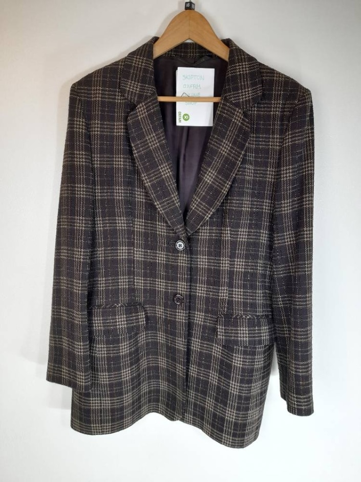 M&s Marks & Spencer Blazer / Jacket Brown Size: 16