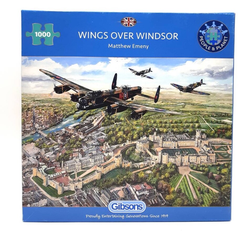 Wings Over Windsor 1000 Piece Jigsaw Puzzle