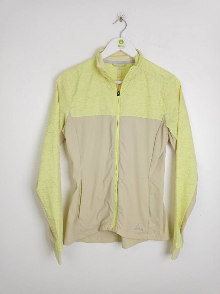 Adidas Running  Supernova Athletic Jacket Lime Green Size: S