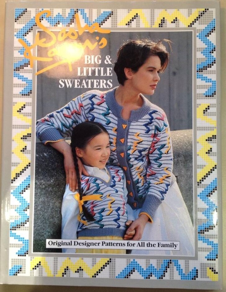 Sasha Kagan's Big & Little Sweaters