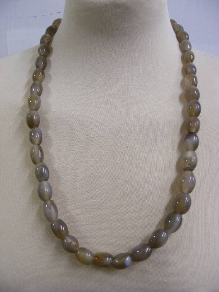 Natural Stone Cabochon Necklace