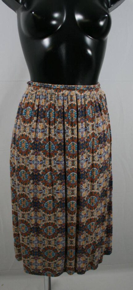 Fat Face Wrap-around Style Skirt Multi Size: 14