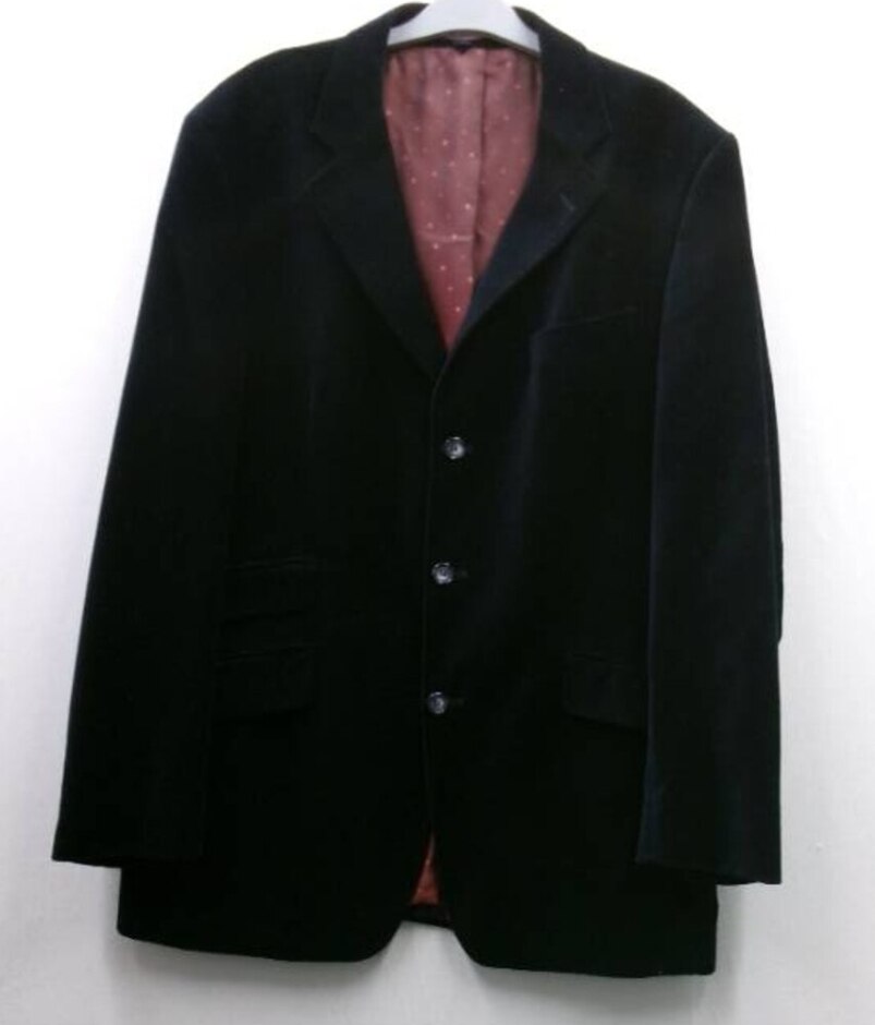 Boden Velvet Jacket Navy Size: M
