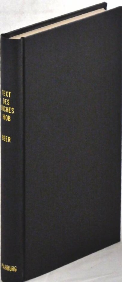 Der Text Des Buches Hiob / The Text Of The Book Of Job