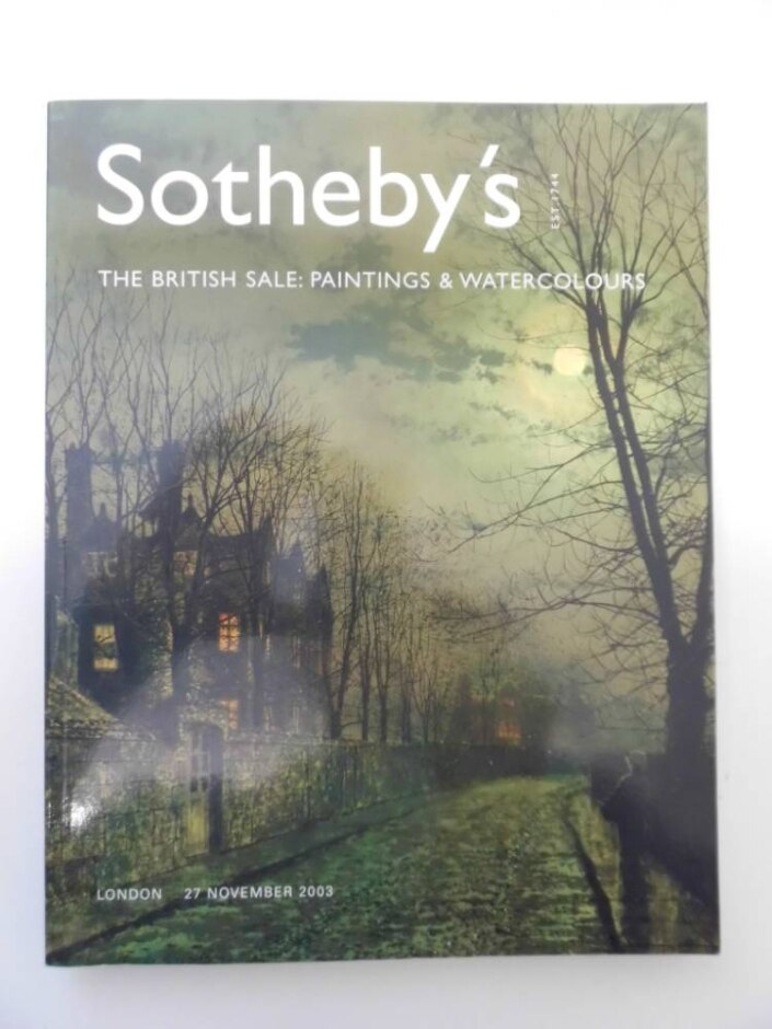 Sotheby's | The British Sale | Paintings & Watercolours | 27 November 2003