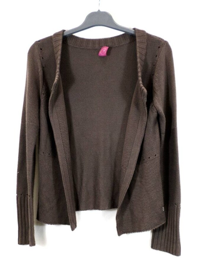 Des Petits Hauts Knitted Cardigan Brown Size: S