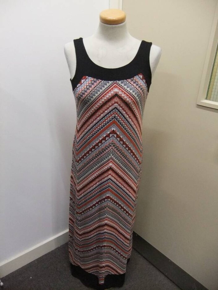 Wallis Sleeveless Dress Multicoloured Size: 10
