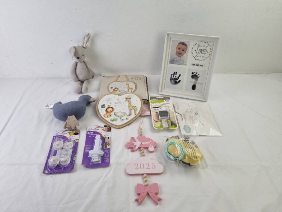A Bundle Of All New Baby Themed Items