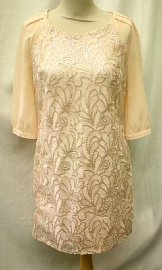 Next Occasion Dress Peach Size: 10