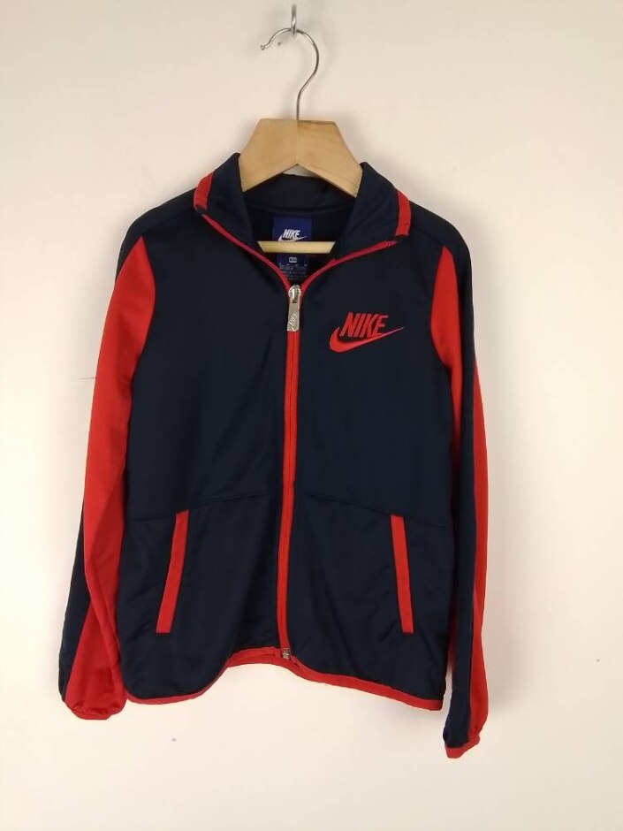 Nike Kids Zip Up Navy/red Size: 5 - 6 Years
