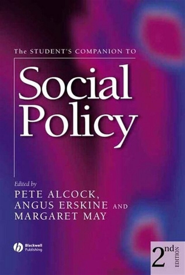 The Student's Companion To Social Policy