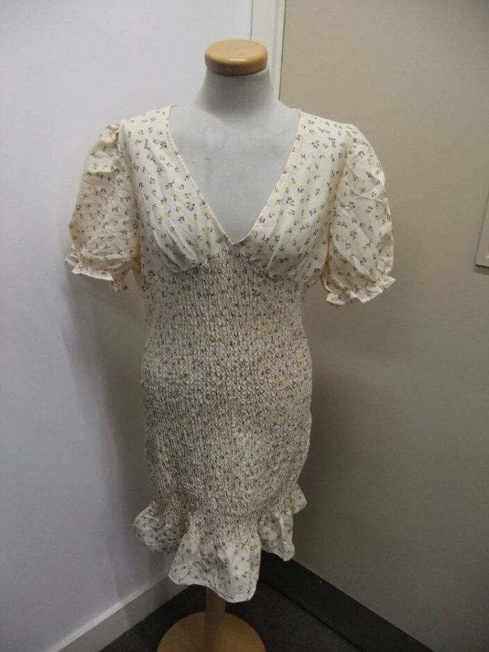 Boohoo Floral Dress Bnwt Yellow Size: 16