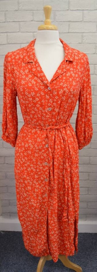 Modstrom Floral Dress  Red  Size: S