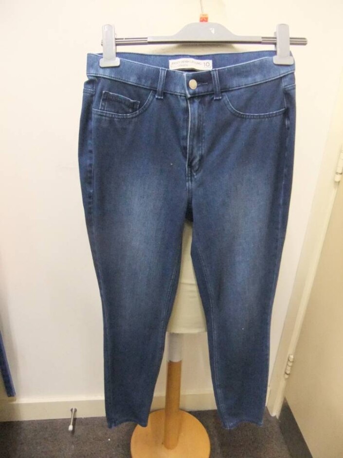 Next Jersey Denim Leggings  Blue Size: 10