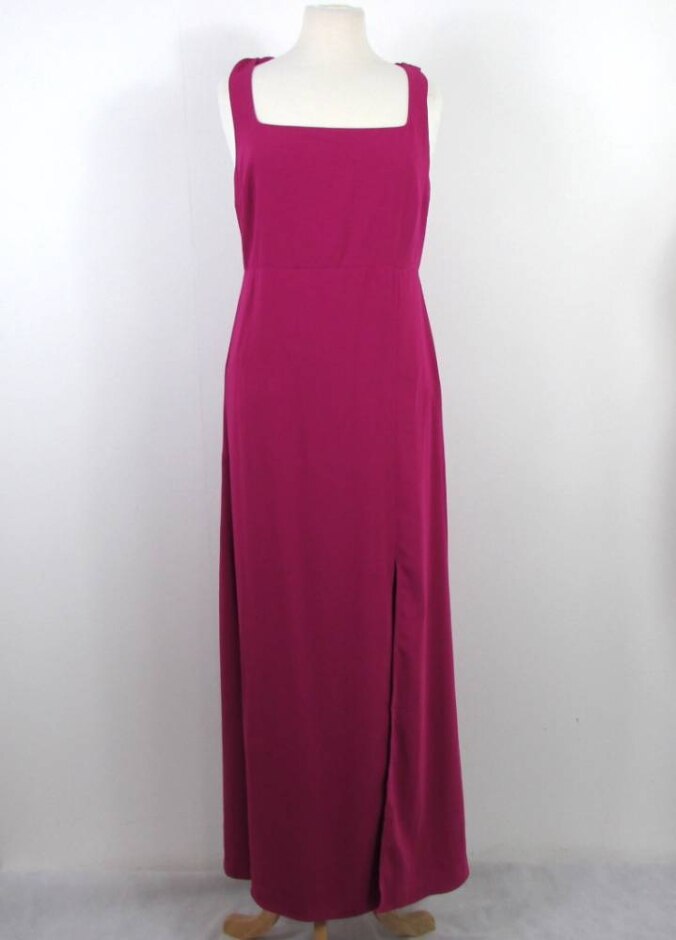 *new* Oasis Strappy Maxi Dress Pink Size: 14