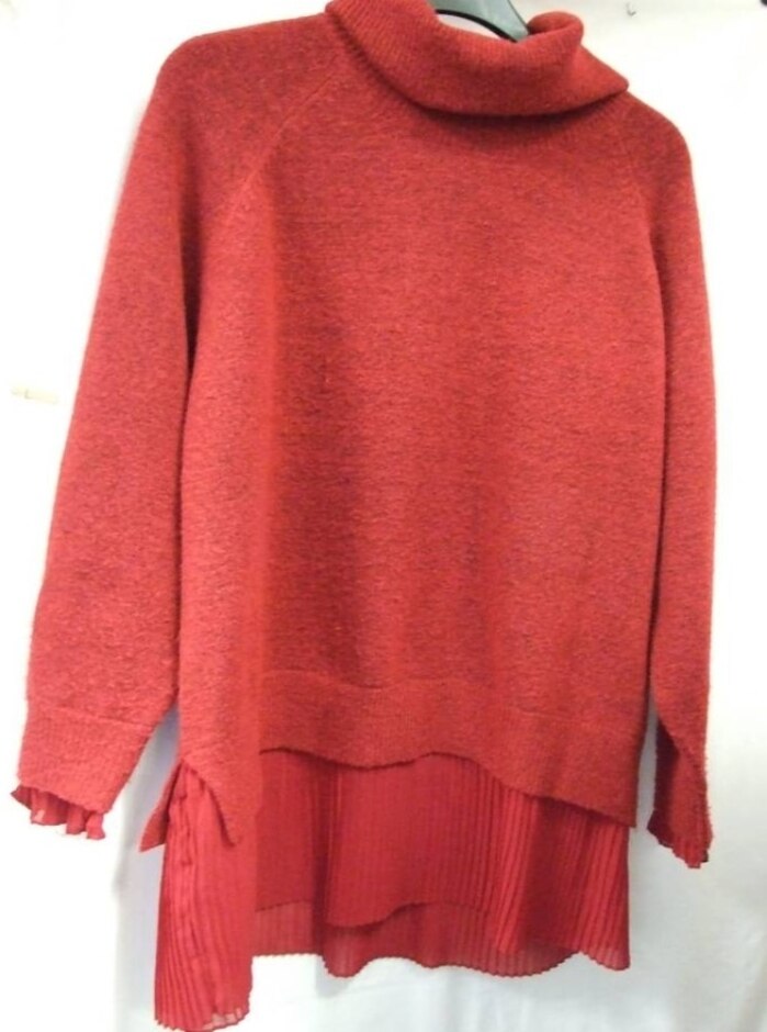 Next  Cowl Neck Jumper Cranberry Red Size: Xl