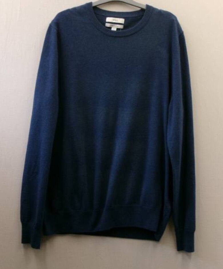 M&s Jumper Blue Size: Xl